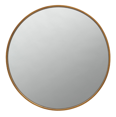 coaster-wall-mirrors-mirrors-bedroom-O'Malley-Round-Mirror-Brass