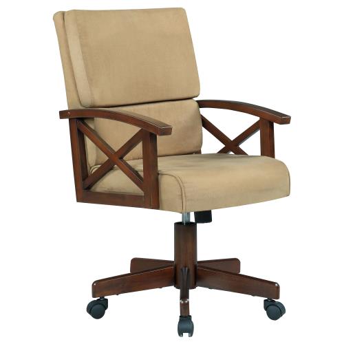 coaster-game-tables-chairs-bar-game-Marietta-Upholstered-Game-Chair-Tobacco-and-Tan-hover