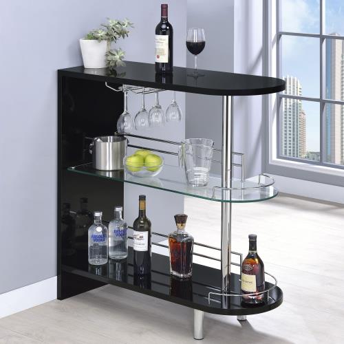 coaster-bar-tables-kitchen-dining-Adolfo-3-tier-Bar-Table-Glossy-Black-and-Clear