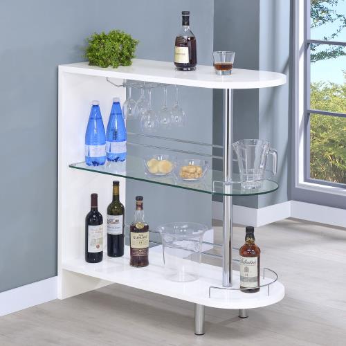 coaster-bar-tables-kitchen-dining-Adolfo-3-tier-Bar-Table-Glossy-White-and-Clear