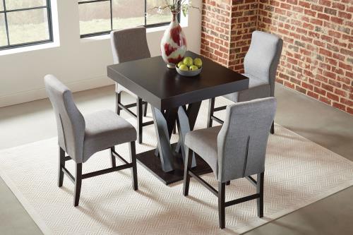 coaster-bar-stools-chairs-kitchen-dining-Mulberry-Upholstered-Counter-Height-Stools-Grey-and-Cappuccino-(Set-of-2)