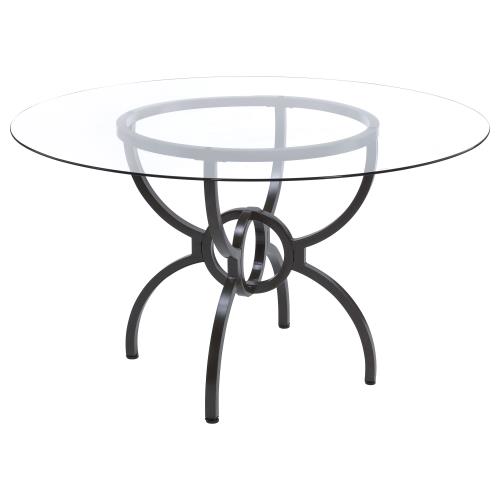 coaster-dining-room-sets-kitchen-dining-Aviano-5-piece-Dining-Set-Gunmetal-and-Matte-Black-10