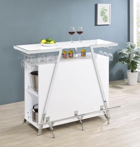 coaster-bar-game-Araceli-Home-Bar-Wine-Cabinet-White-High-Gloss-and-Chrome