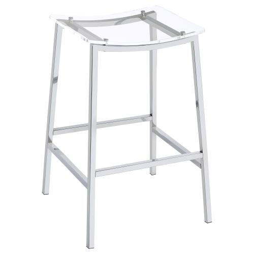 coaster-kitchen-dining-Jovani-Acrylic-Backless-Bar-Stools-Clear-and-Chrome-(Set-of-2)-hover