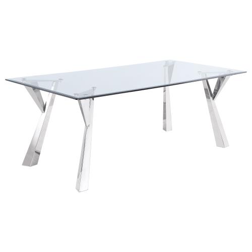 coaster-kitchen-dining-Alaia-Rectangular-Glass-Top-Dining-Table-Clear-and-Chrome-hover