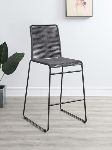 coaster-kitchen-dining-Jerome-Upholstered-Bar-Stools-with-Footrest-(Set-of-2)-Charcoal-and-Gunmetal-hover
