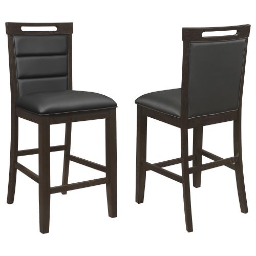 coaster-bar-stools-chairs-kitchen-dining-Prentiss-Upholstered-Counter-Height-Chair-(Set-of-2)-Black-and-Cappuccino