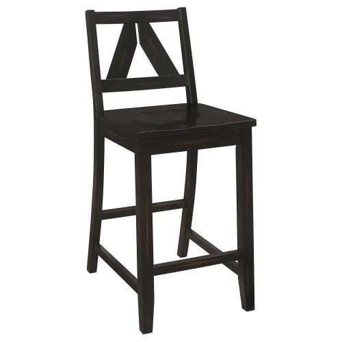 coaster-kitchen-dining-Bairn-Counter-Height-Stools-Black-Sand-with-Low-Back-(Set-of-2)-hover