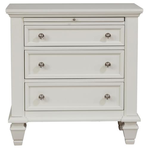 coaster-bedroom-Sandy-Beach-3-drawer-Nightstand-Cream-White-3