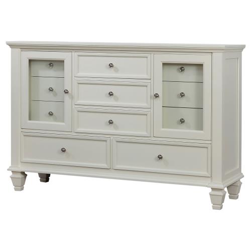 coaster-bedroom-Sandy-Beach-11-drawer-Rectangular-Dresser-Cream-White-4