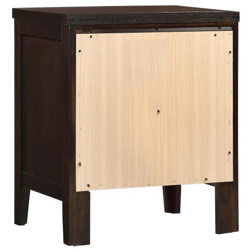 coaster-bedroom-Carlton-2-drawer-Rectangular-Nightstand-Cappuccino-6