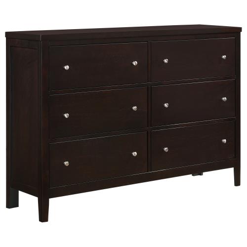 coaster-bedroom-Carlton-6-drawer-Rectangular-Dresser-Cappuccino-hover