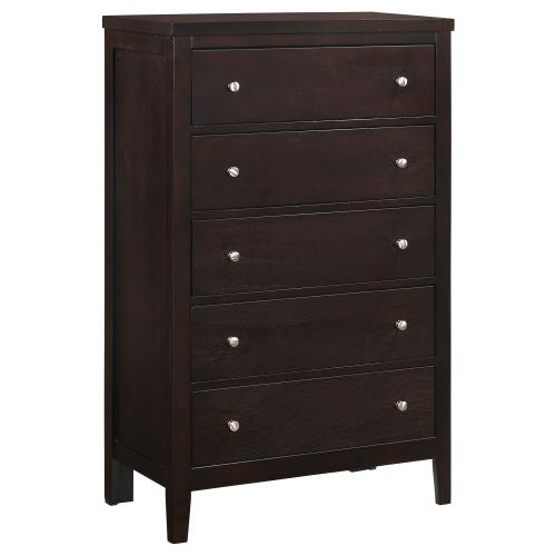 coaster-chests-bedroom-Carlton-5-drawer-Rectangular-Chest-Cappuccino-hover