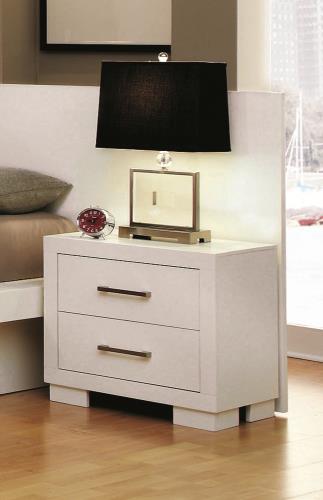 coaster-bedroom-Jessica-2-drawer-Nightstand-White