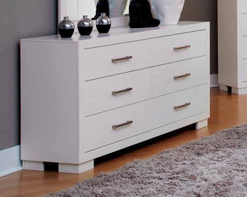 coaster-bedroom-Jessica-6-drawer-Dresser-White