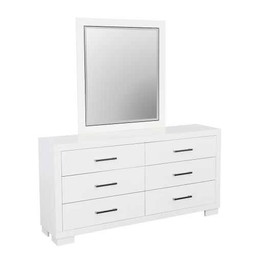 coaster-dresser-mirrors-mirrors-bedroom-Jessica-Rectangular-Dresser-Mirror-White-hover