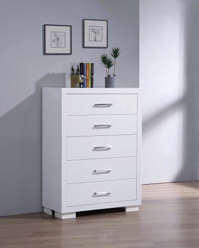 coaster-chests-bedroom-Jessica-5-drawer-Chest-White