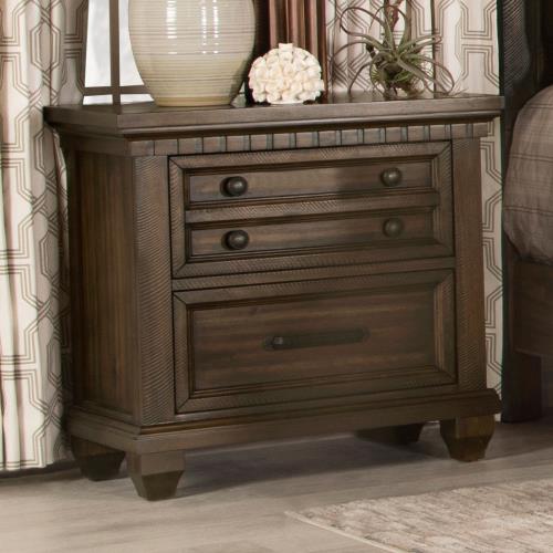 coaster-bedroom-Bennington-Rectangular-2-drawer-Nightstand-Acacia-Brown