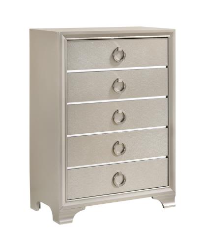 coaster-chests-bedroom-Salford-5-drawer-Chest-Metallic-Sterling-hover