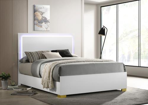 coaster-kids-bedroom-Marceline-Full-Bed-with-LED-Headboard-White