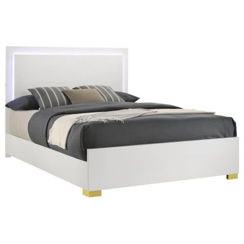 coaster-bedroom-Marceline-Eastern-King-Bed-with-LED-Headboard-White-3