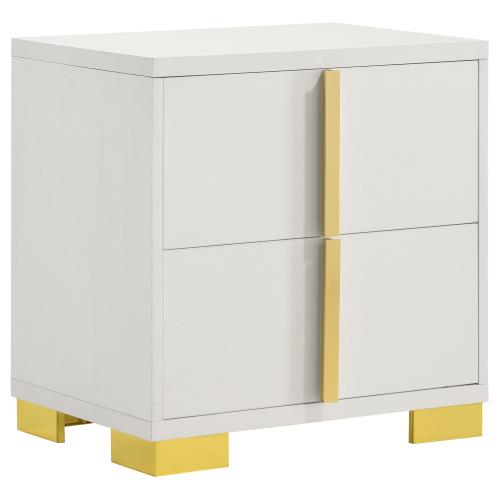 coaster-bedroom-Marceline-2-drawer-Nightstand-White-hover