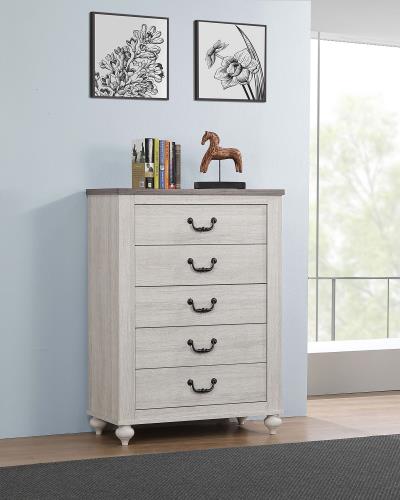 coaster-chests-bedroom-Stillwood-5-drawer-Chest-Vintage-Linen