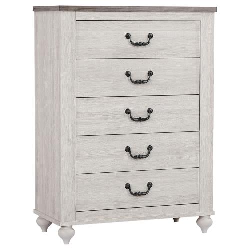 coaster-chests-bedroom-Stillwood-5-drawer-Chest-Vintage-Linen-hover