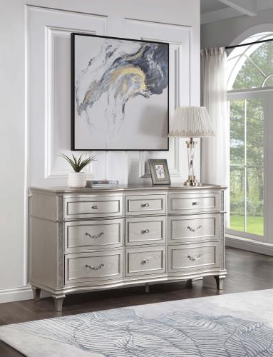 coaster-bedroom-Evangeline-9-drawer-Dresser-Silver-Oak