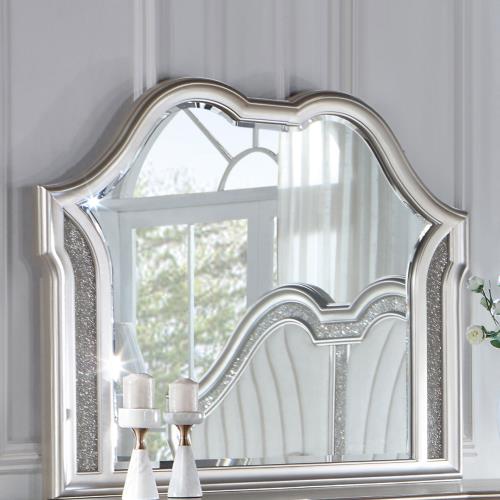 coaster-bedroom-Evangeline-Camel-Top-Dresser-Mirror-Silver-Oak