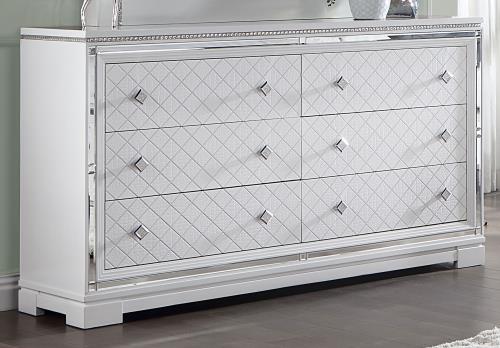 coaster-bedroom-Eleanor-Rectangular-6-drawer-Dresser-White