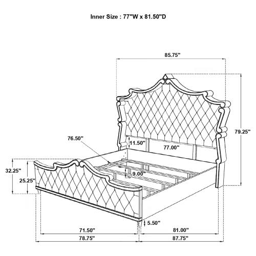 coaster-bedroom-Antonella-Upholstered-Tufted-Eastern-King-Bed-Grey-12