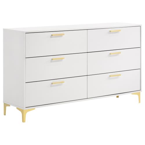 coaster-bedroom-Kendall-6-drawer-Dresser-White-hover