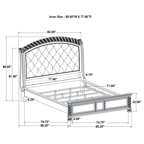 coaster-bedroom-Emmett-Tufted-Headboard-California-King-Panel-Bed-Walnut-and-Beige-13