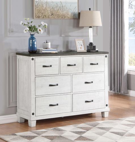 coaster-bedroom-Lilith-7-drawer-Dresser-Distressed-Grey-and-White