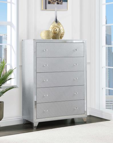coaster-bedroom-Larue-5-drawer-Chest-Silver