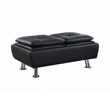 coaster-accent-benches-bedroom-benches-bedroom-Dilleston-Storage-Ottoman-with-Removable-Trays-Black