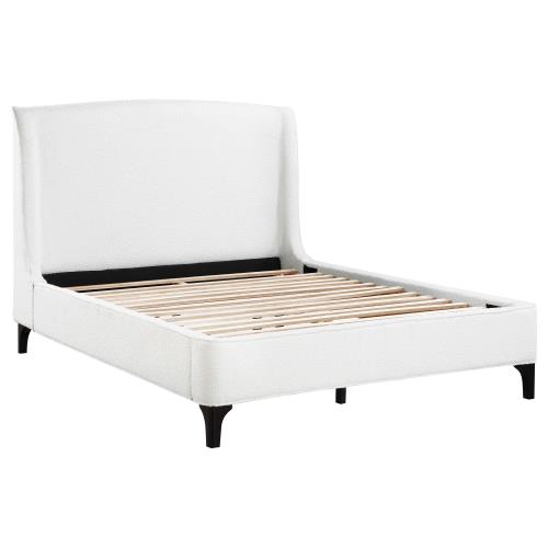 coaster-bedroom-Mosby-Upholstered-Curved-Headboard-Queen-Platform-Bed-White-hover