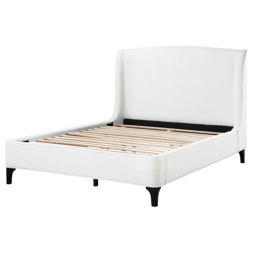 coaster-bedroom-Mosby-Upholstered-Curved-Headboard-Queen-Platform-Bed-White-5