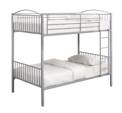 coaster-bedroom-Anson-Twin-Over-Twin-Bunk-Bed-with-Ladder