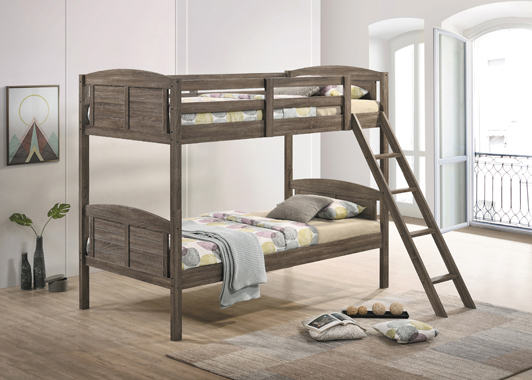 coaster-bedroom-Flynn-Twin-Over-Twin-Bunk-Bed-Weathered-Brown-hover
