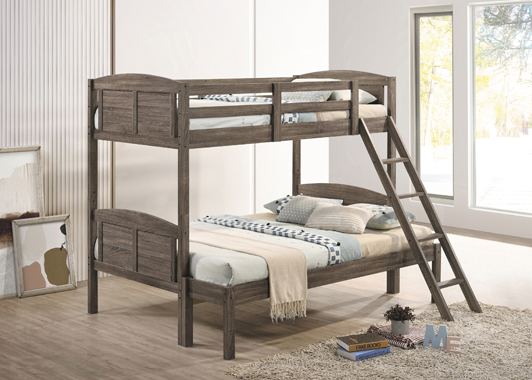 coaster-bedroom-Flynn-Twin-Over-Full-Bunk-Bed-Weathered-Brown-hover