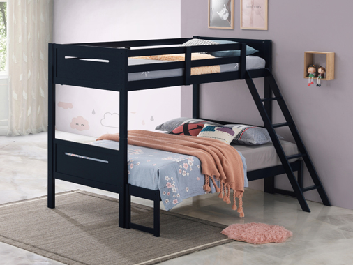 coaster-kids-beds-kids-bedroom-bedroom-Littleton-Twin-Over-Full-Bunk-Bed-Blue-hover