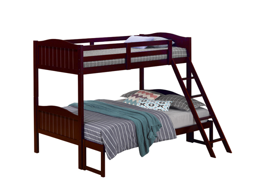 coaster-kids-beds-kids-bedroom-bedroom-Arlo-Twin-Over-Full-Bunk-Bed-with-Ladder-Espresso