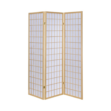 coaster-room-dividers-accents-Carrie-3-panel-Folding-Screen-Natural-and-White