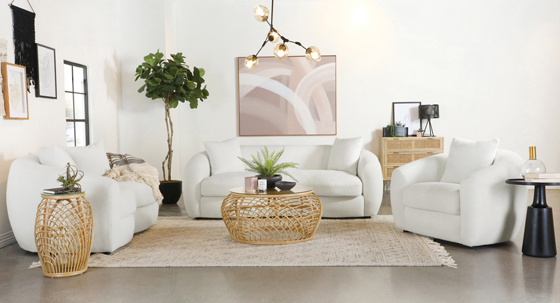 coaster-living-room-sets-living-room-Isabella-2-piece-Upholstered-Tight-Back-Living-Room-Set-White
