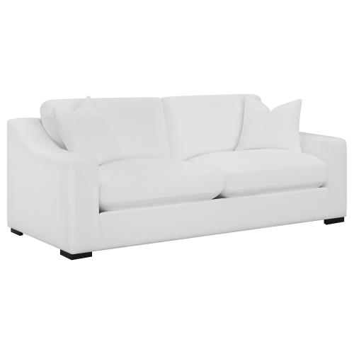 coaster-living-room-sets-living-room-Ashlyn-2-piece-Upholstered-Sloped-Arms-Living-Room-Set-White-hover