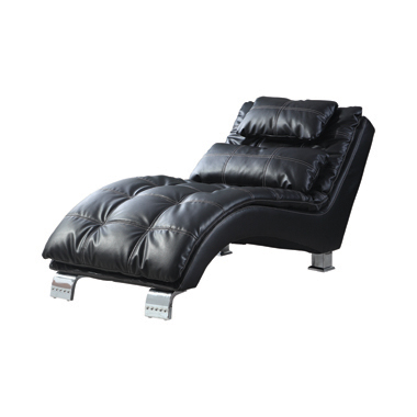 coaster-chaise-lounge-chairs-settees-living-room-Dilleston-Upholstered-Chaise-Black