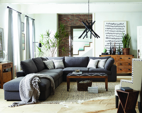 coaster-living-room-Serene-Upholstered-Corner-Charcoal-hover