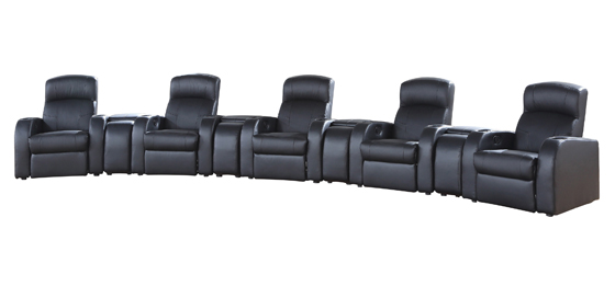 coaster-living-room-Cyrus-Upholstered-Recliner-Living-Room-Set-Black
